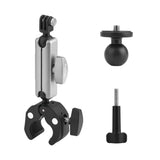Flymile Super Clamp Mount with 360° Ballhead Bicycle/Motorcycle Handlebar Mount for Insta360 X5/Action 5/Pocket 3/GoPro Camera