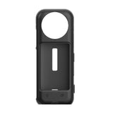 Flymile Silicone Case For Insta360 X4 Action Camera Soft Protector Cover Anti-drop Dustproof Shell Quick Release Accessories