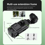 Flymile Extension Bracket For DJI Osmo Pocket 3 Protection Shell With Cold Shoe Adapter Mount Camera Photography Accessories