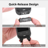 Flymile X5 Magnetic Quick Release Base Mount for Insta360 X5 X4/Ace Pro/Ace Pro 2 Accessories Extension Bracket Foldable