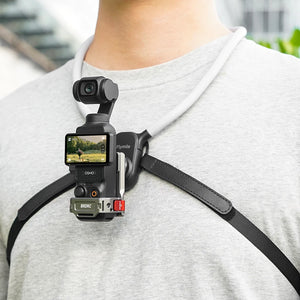 Flymile Neck Mount Quick Release Silicone Neck Hold for DJI Action 5 Pro/Osmo 360/Gopro/Insta 360 Accessories Chest Mount