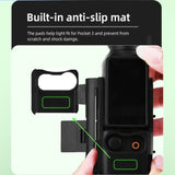 Flymile Extension Bracket For DJI Osmo Pocket 3 Protection Shell With Cold Shoe Adapter Mount Camera Photography Accessories