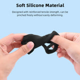 Flymile Silicone Cover for DJI Osmo Action 5 Pro Lens Cap Cover and Silicone Case Sleeve Camera Cover Rubber Protector Accseeory