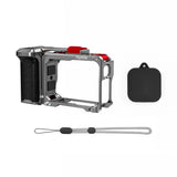 Flymile Camera Grip Holder for Insta360 Ace Pro 2/Ace Pro Accessories With Cold Shoe Extension Bracket Metal Cage Photography