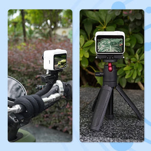 Flymile Adapter Magnetic Base for Insta360 GO 3/GO 3S Expansion Bracket Mount 1/4 Thread Tripod Adapter Mount Plate Accessory