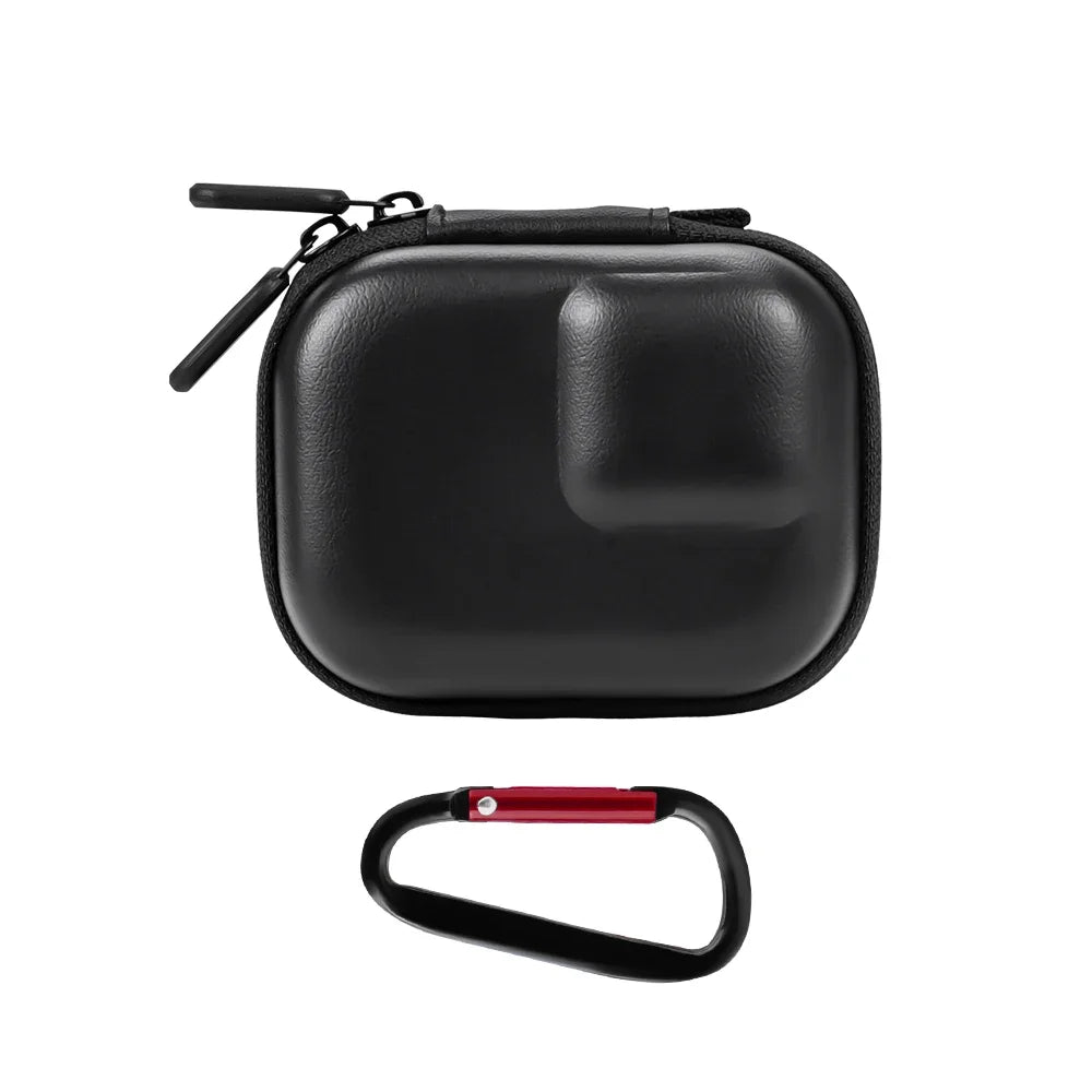 Flymile Action 5 Metal Cage Carrying Case Storage Bag for DJI Action 5 Pro Camera Frame Portable Mini Bag Hard Shell Handbag