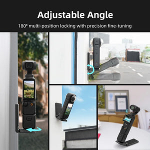 Flymile Strong Magnetic Mount Stand for Insta360 X5/X4 Camera Magnet Holder Bracket Stand Base for DJI Pocket 3 Accessorise