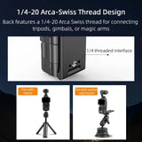 Flymile Magnetic Bracket Mount for DJI Osmo Pocket 3 Camera Expansion Adapter Desktop/Vertical Surface Magnet Steering Holder