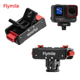 Flymile X5 Magnetic Quick Release Base Mount for Insta360 X5 X4/Ace Pro/Ace Pro 2 Accessories Extension Bracket Foldable