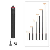 Flymile Extendable Tripod Adjustable Selfie Stick Long Hand Grip for DJI Pocket 3/Action 5/Insta360/Gopro Hero 13 12 Accessorise