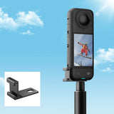 Flymile Expansion Bracket for Insat360 X4/X3/X2 Camera Aluminum Alloy Mount With Cold Shoe 1/4" Screw Portable Accessories