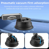 Flymile Car Suction Cup for DJI Action 5 Pro/Gopro Hero 13 12 11 10 9/Pocket 3 Camera Mount Windshield Stand Bracket Adjustable