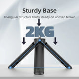 Flymile Mini Desktop Tripod Foldable Bracket Stand for for Gopro Camera Phone Vlgo Photography Accessories with 1/4'' Screw