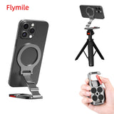 Flymile Phone Magnetic Bracket Carabiner Mount for Iphone 15 14 Samsung Accessorise Magsafe Desktop Mount Base Vlgo Handle