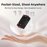 Flymile X5 Magnetic Quick Release Base for Insta360 X5/Ace Pro 2/Ace Pro Accessories with 1/4”Threaded Hole Extension Adapte