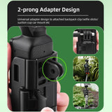 Flymile Extension Bracket For DJI Osmo Pocket 3 Protection Shell With Cold Shoe Adapter Mount Camera Photography Accessories