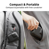 Flymile Action 5 Metal Cage Carrying Case Storage Bag for DJI Action 5 Pro Camera Frame Portable Mini Bag Hard Shell Handbag