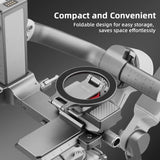 Flymile Magsafe Adapter Bracket for DJI DJI RS 4 Mini Handheld Gimbal Accessoise Phone Holder With Cold Shoe 1/4 Screw Hole
