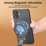 Flymile Phone Magnetic Bracket Carabiner Mount for Iphone 15 14 Samsung Accessorise Magsafe Desktop Mount Base Vlgo Handle