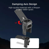 Flymile Magnetic Bracket Mount for DJI Osmo Pocket 3 Camera Expansion Adapter Desktop/Vertical Surface Magnet Steering Holder