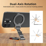 Flymile Phone Magnetic Bracket Carabiner Mount for Iphone 15 14 Samsung Accessorise Magsafe Desktop Mount Base Vlgo Handle