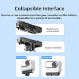 Flymile Adapter Magnetic Base for Insta360 GO 3/GO 3S Expansion Bracket Mount 1/4 Thread Tripod Adapter Mount Plate Accessory